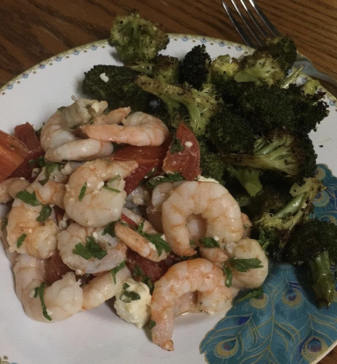 Sheet Pan Mediterranean Shrimp: